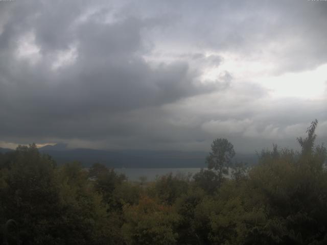 山中湖からの富士山