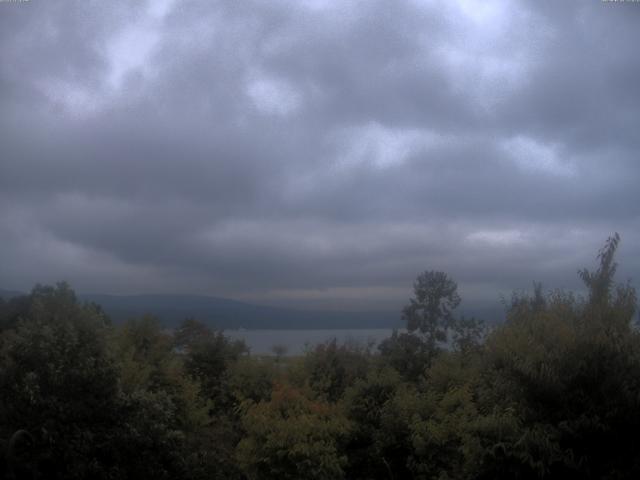 山中湖からの富士山
