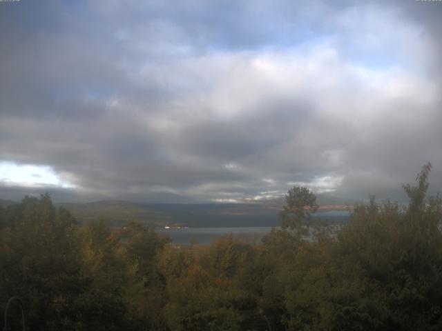 山中湖からの富士山