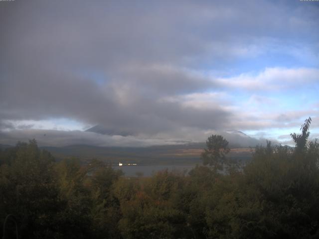 山中湖からの富士山