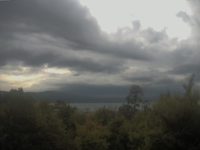 山中湖からの富士山