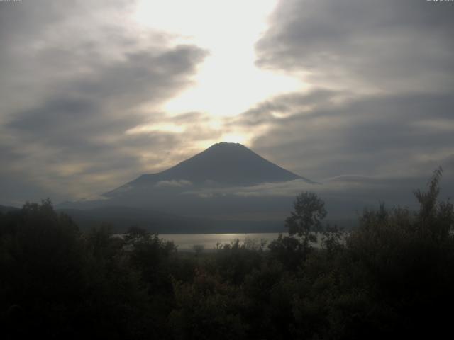 山中湖からの富士山