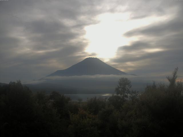 山中湖からの富士山