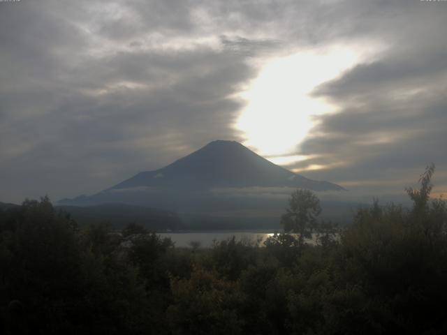 山中湖からの富士山