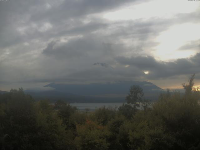 山中湖からの富士山
