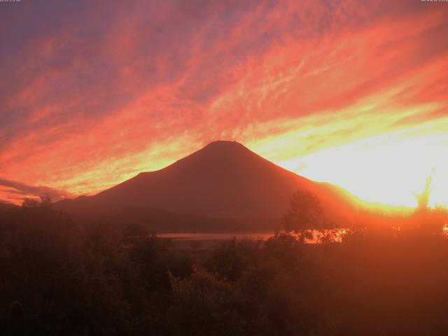 山中湖からの富士山