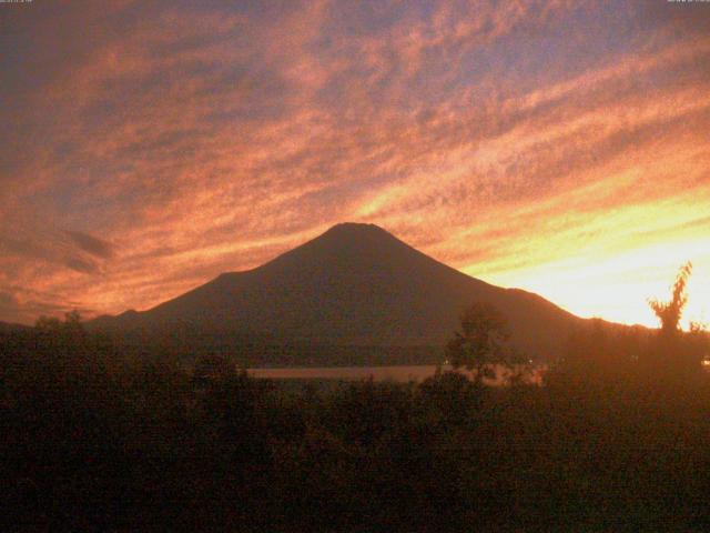 山中湖からの富士山