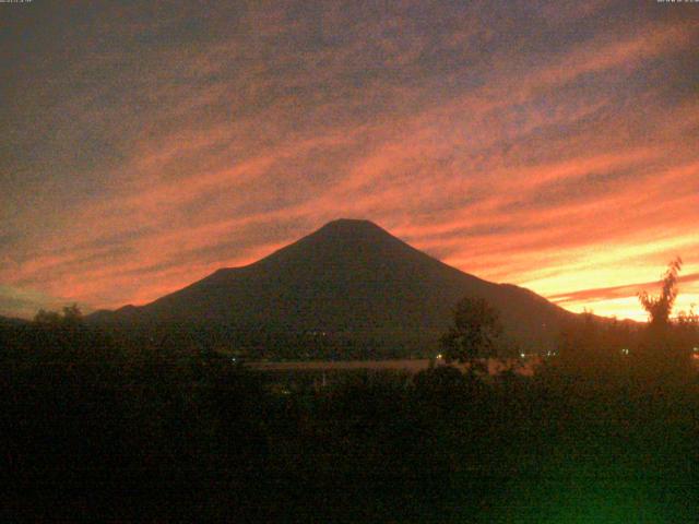 山中湖からの富士山