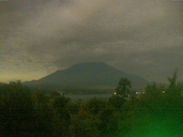 山中湖からの富士山