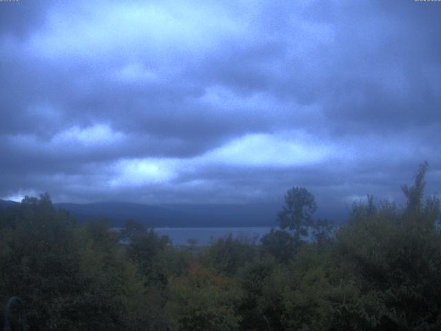 山中湖からの富士山