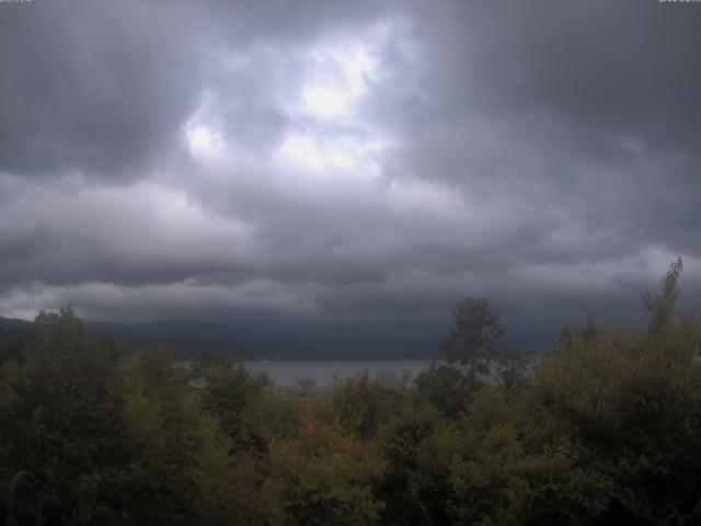 山中湖からの富士山