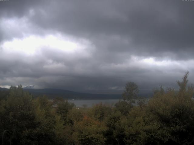 山中湖からの富士山