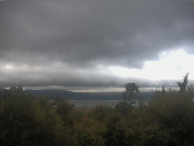 山中湖からの富士山