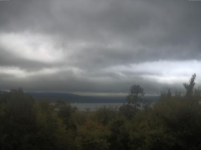 山中湖からの富士山