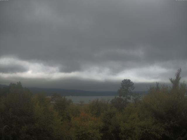 山中湖からの富士山