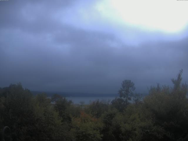 山中湖からの富士山