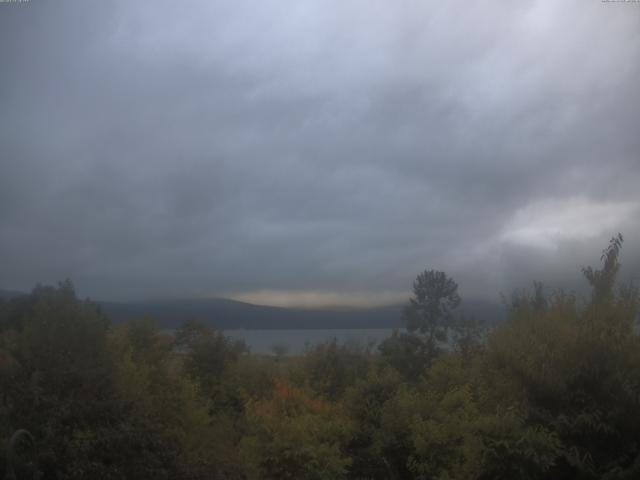 山中湖からの富士山