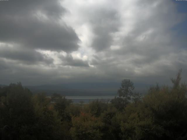 山中湖からの富士山
