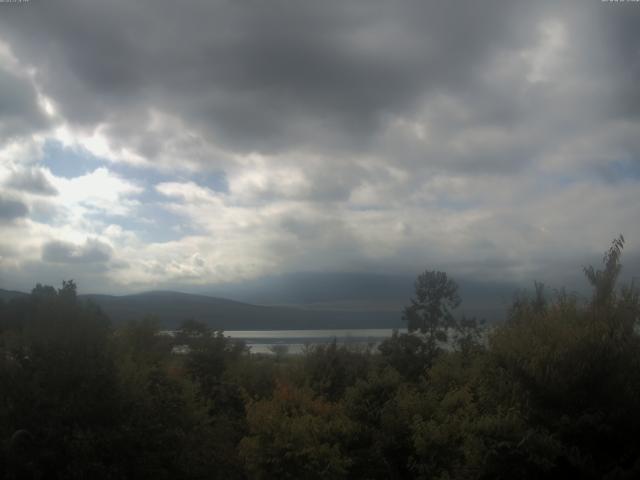 山中湖からの富士山
