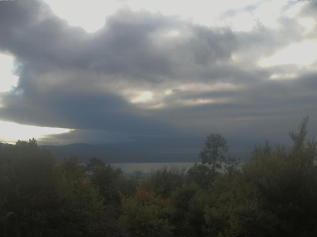山中湖からの富士山