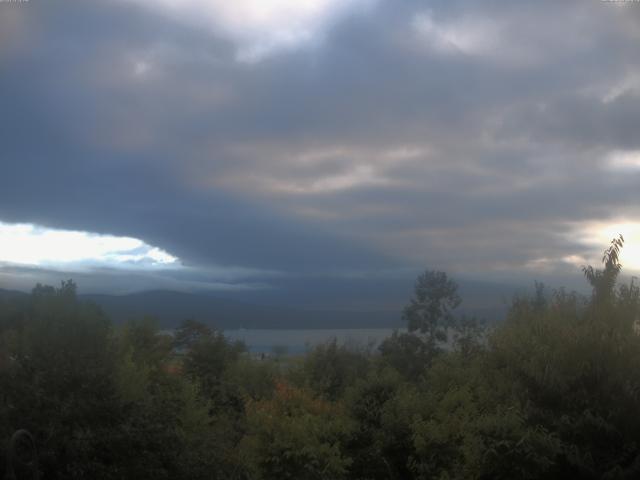 山中湖からの富士山