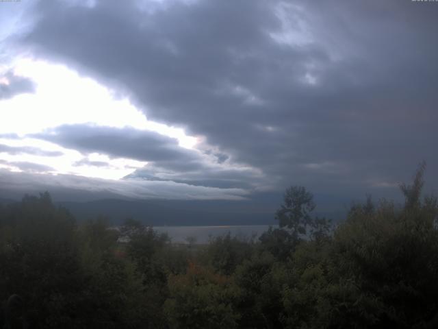 山中湖からの富士山