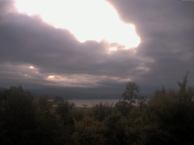 山中湖からの富士山