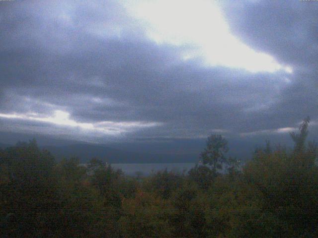 山中湖からの富士山