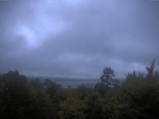 山中湖からの富士山