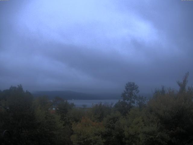 山中湖からの富士山