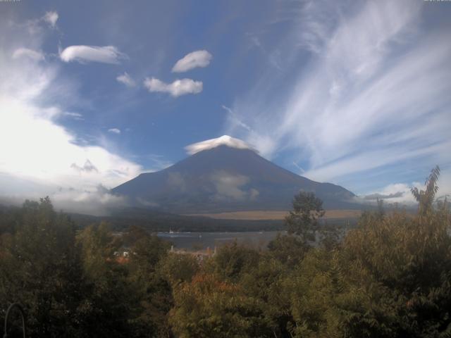 山中湖からの富士山