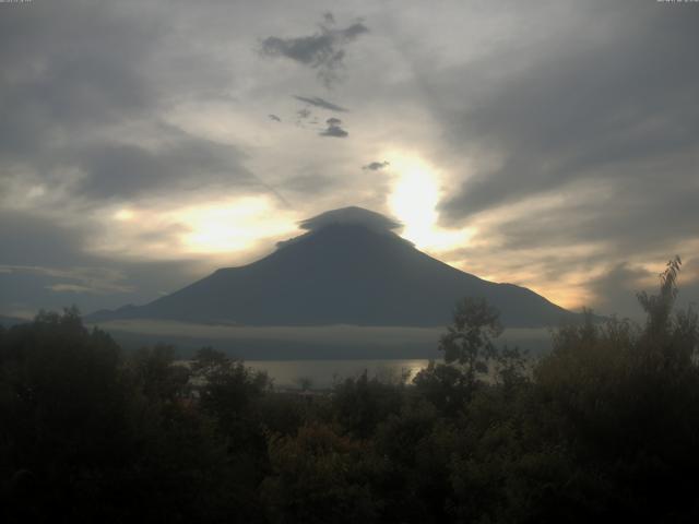 山中湖からの富士山