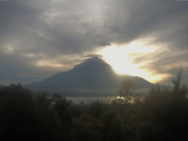 山中湖からの富士山