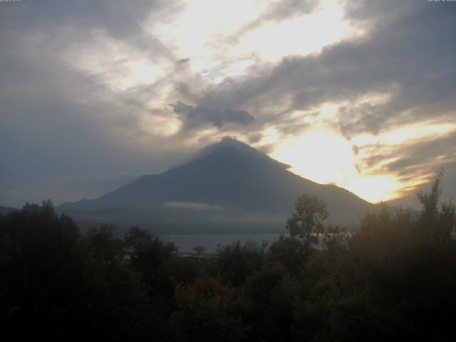 山中湖からの富士山