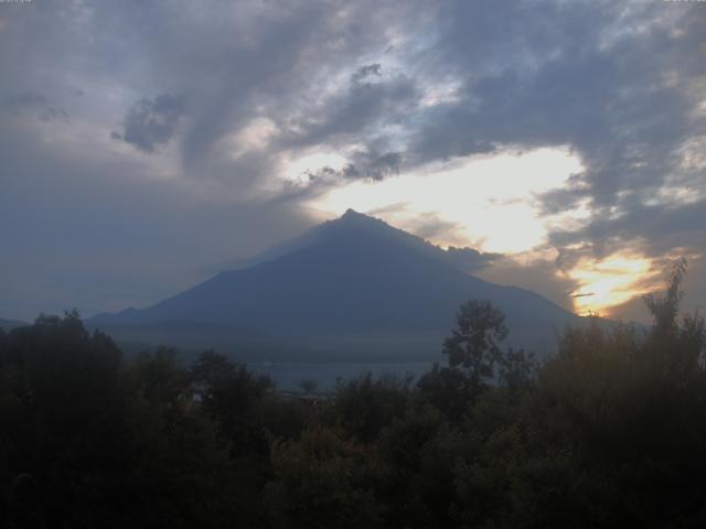 山中湖からの富士山
