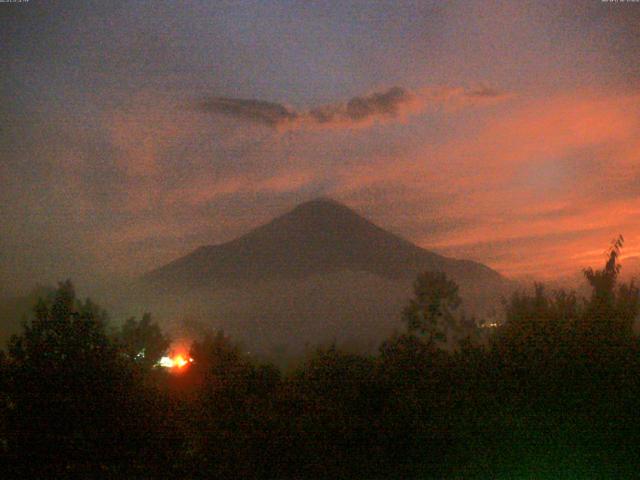 山中湖からの富士山