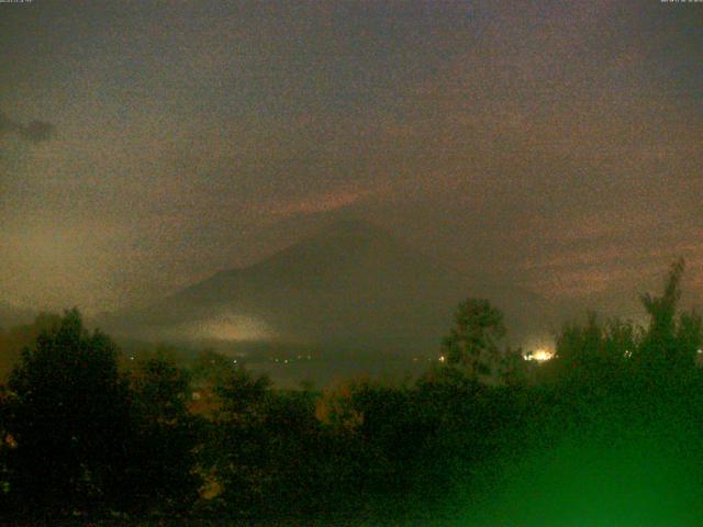 山中湖からの富士山