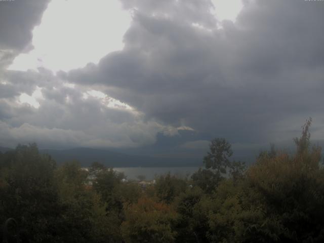山中湖からの富士山