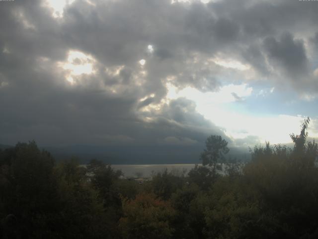 山中湖からの富士山
