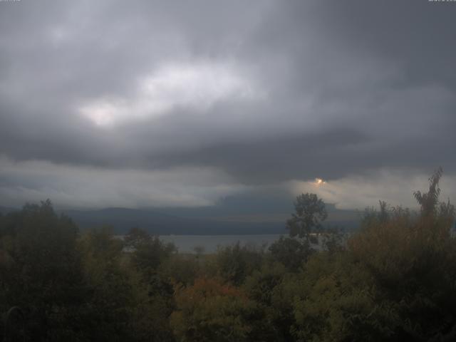 山中湖からの富士山