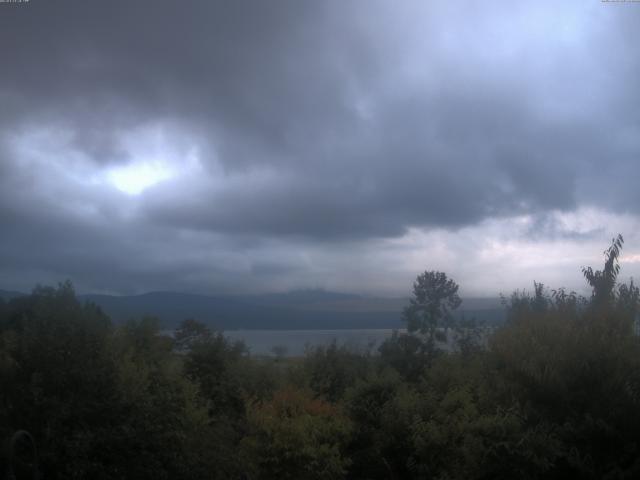 山中湖からの富士山