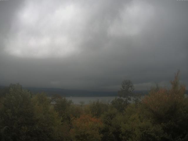 山中湖からの富士山