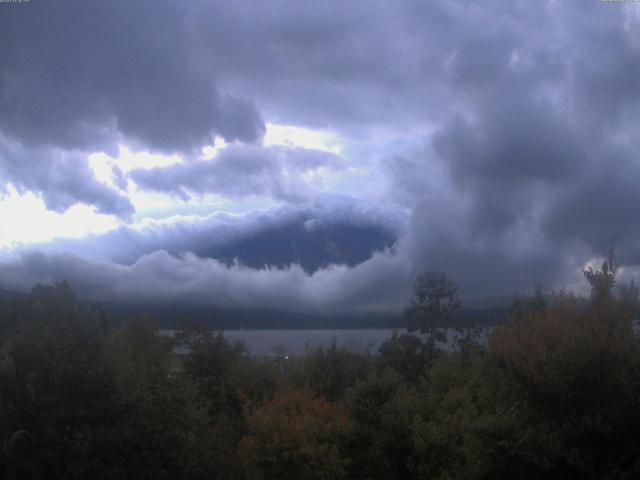 山中湖からの富士山
