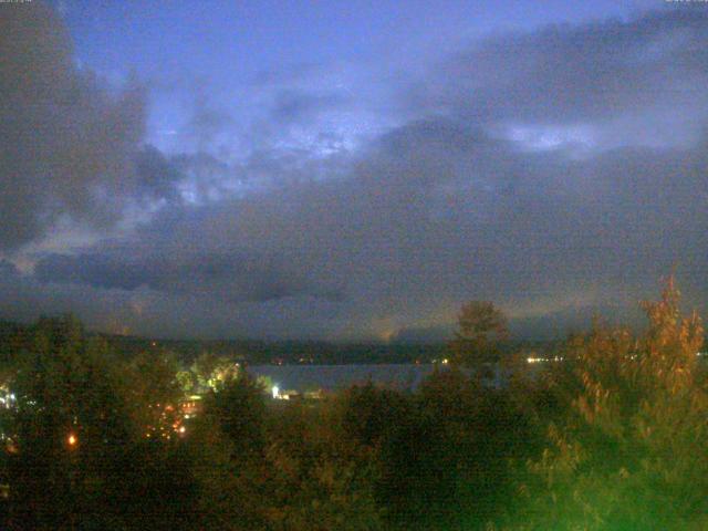 山中湖からの富士山