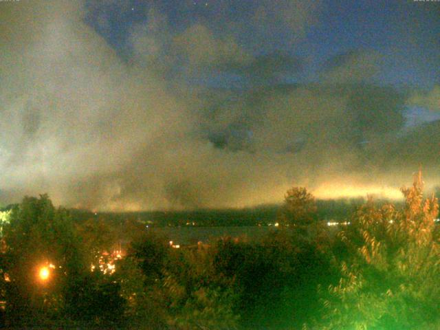 山中湖からの富士山