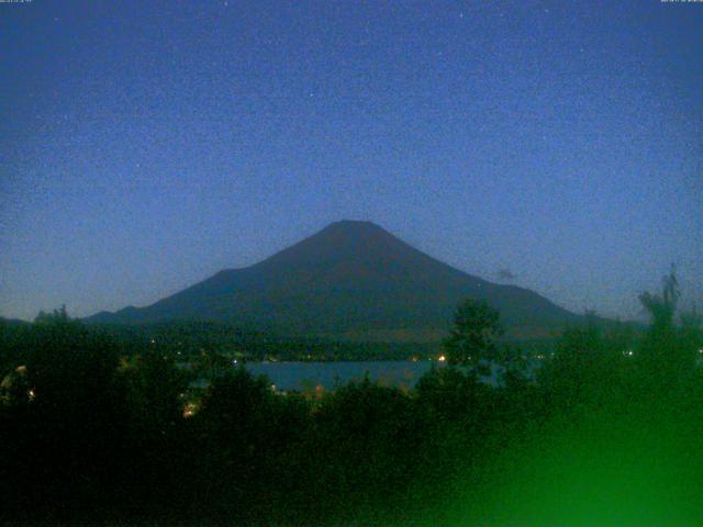 山中湖からの富士山