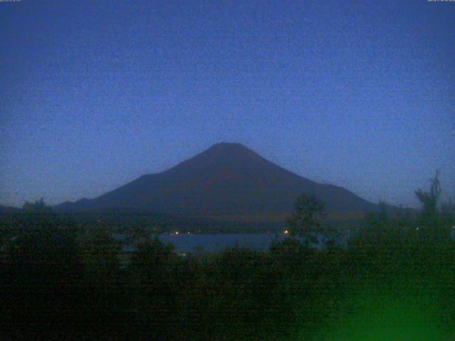 山中湖からの富士山