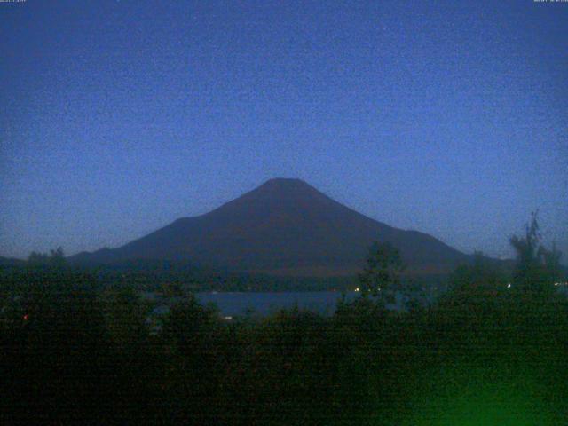 山中湖からの富士山