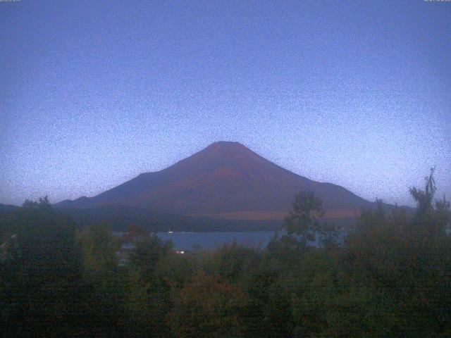 山中湖からの富士山
