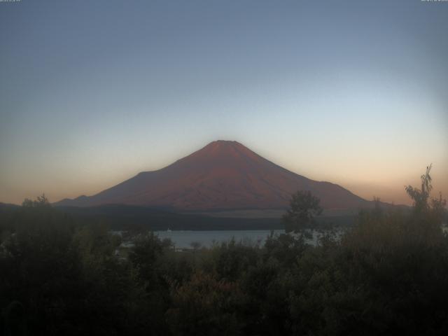山中湖からの富士山